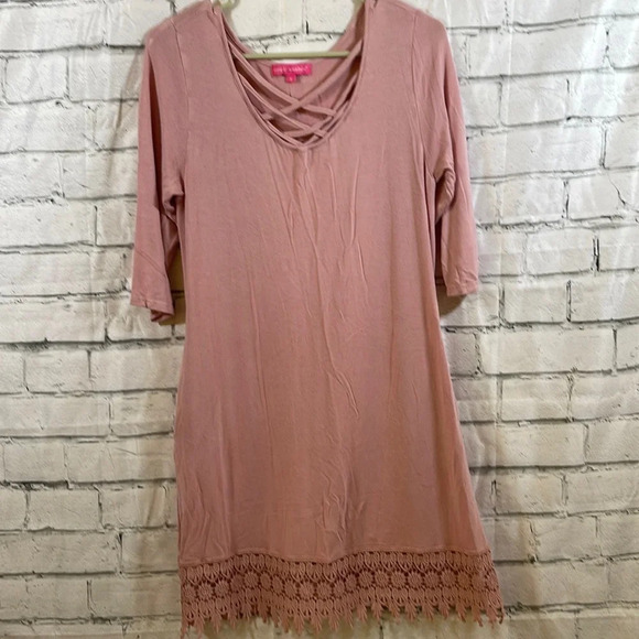 Women’s Simply Southern pink dress Small - Picture 1 of 3